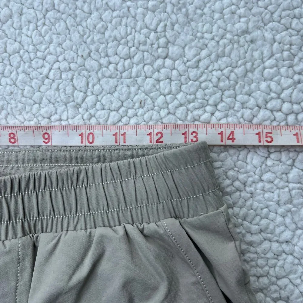 American Eagle Beige Elastic Waist XS Shorts